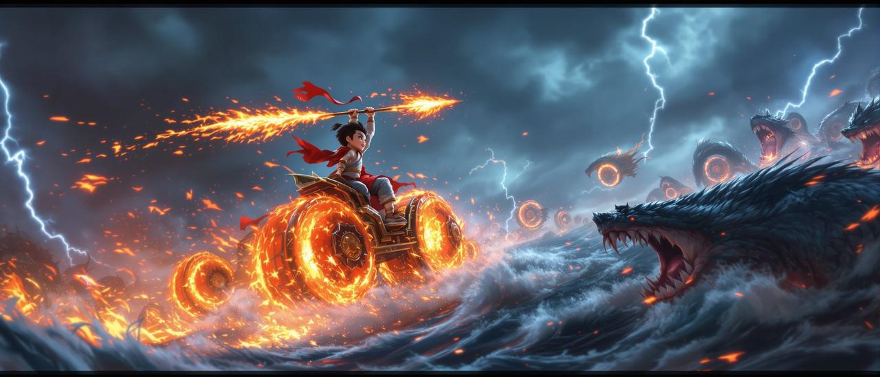 哪吒之魔童降世剧照背景 | 米米影视